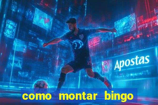 como montar bingo brinquedos toia